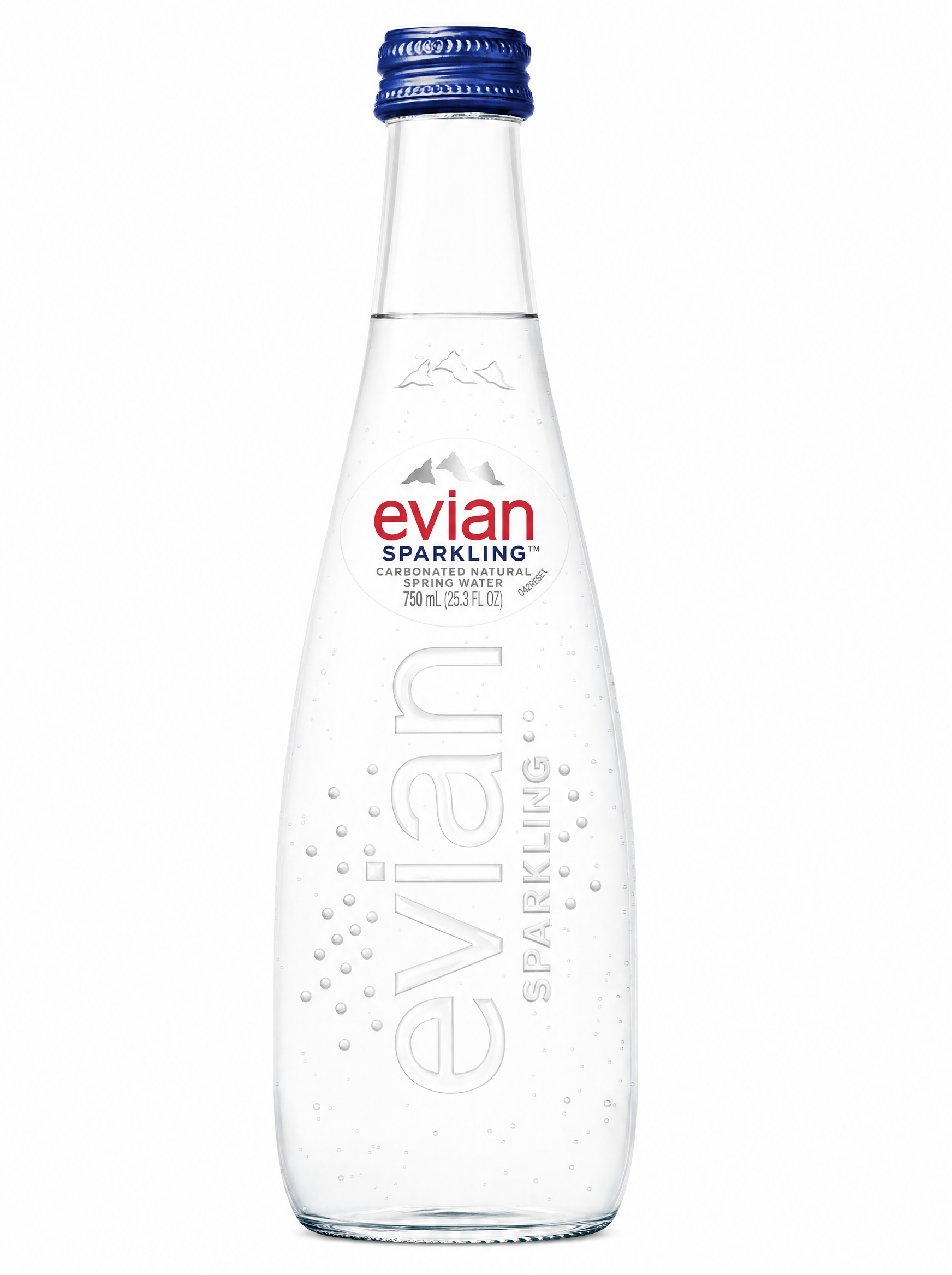 Evian Sparkling Mineral Water 750 ml