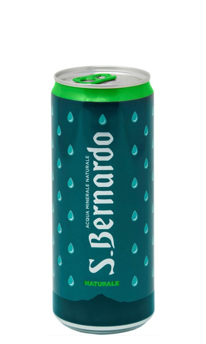 S. Bernardo Still Mineral Water — 330 ml Can