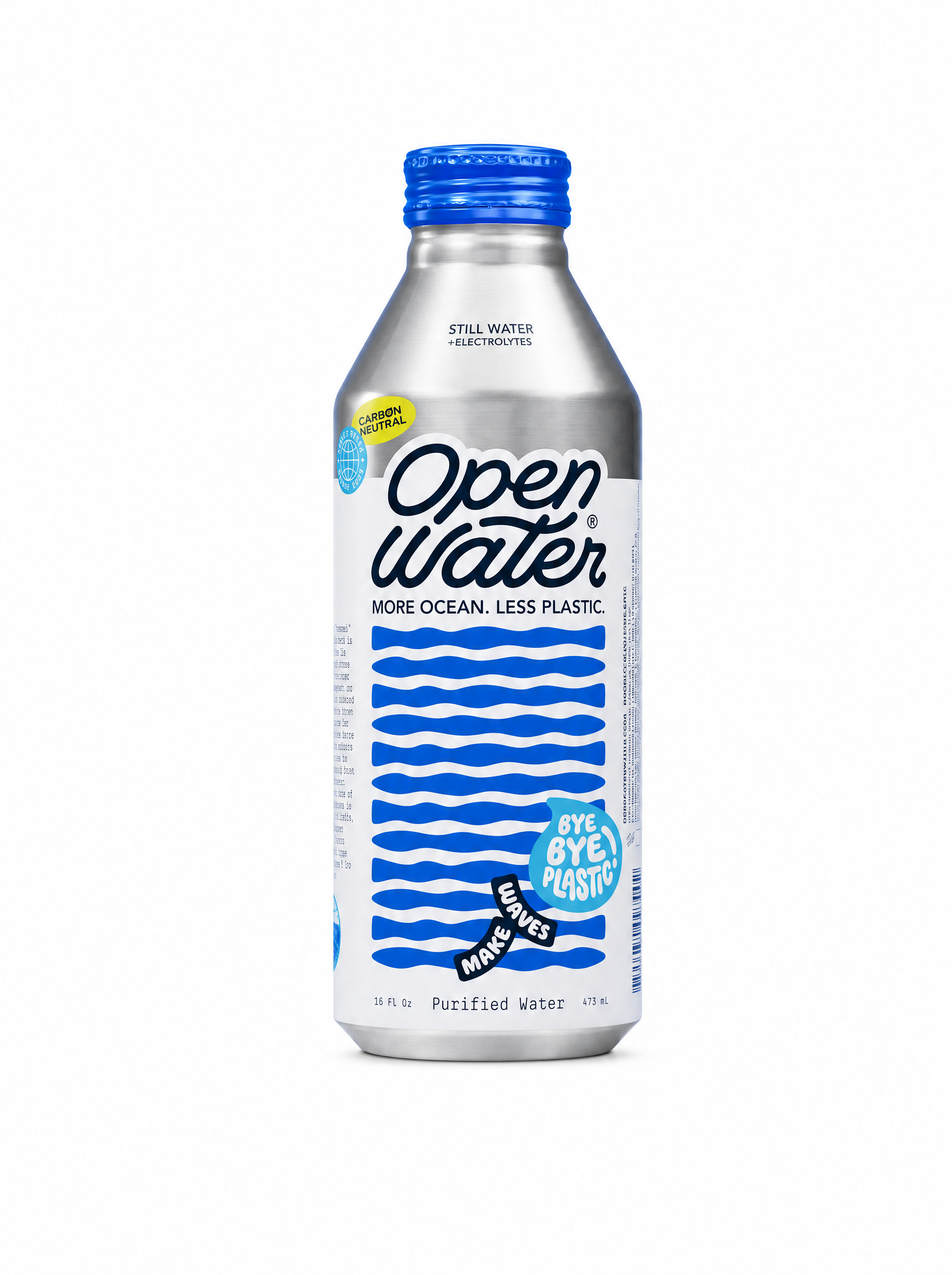 Open Water Still Water with Electrolytes 16 oz