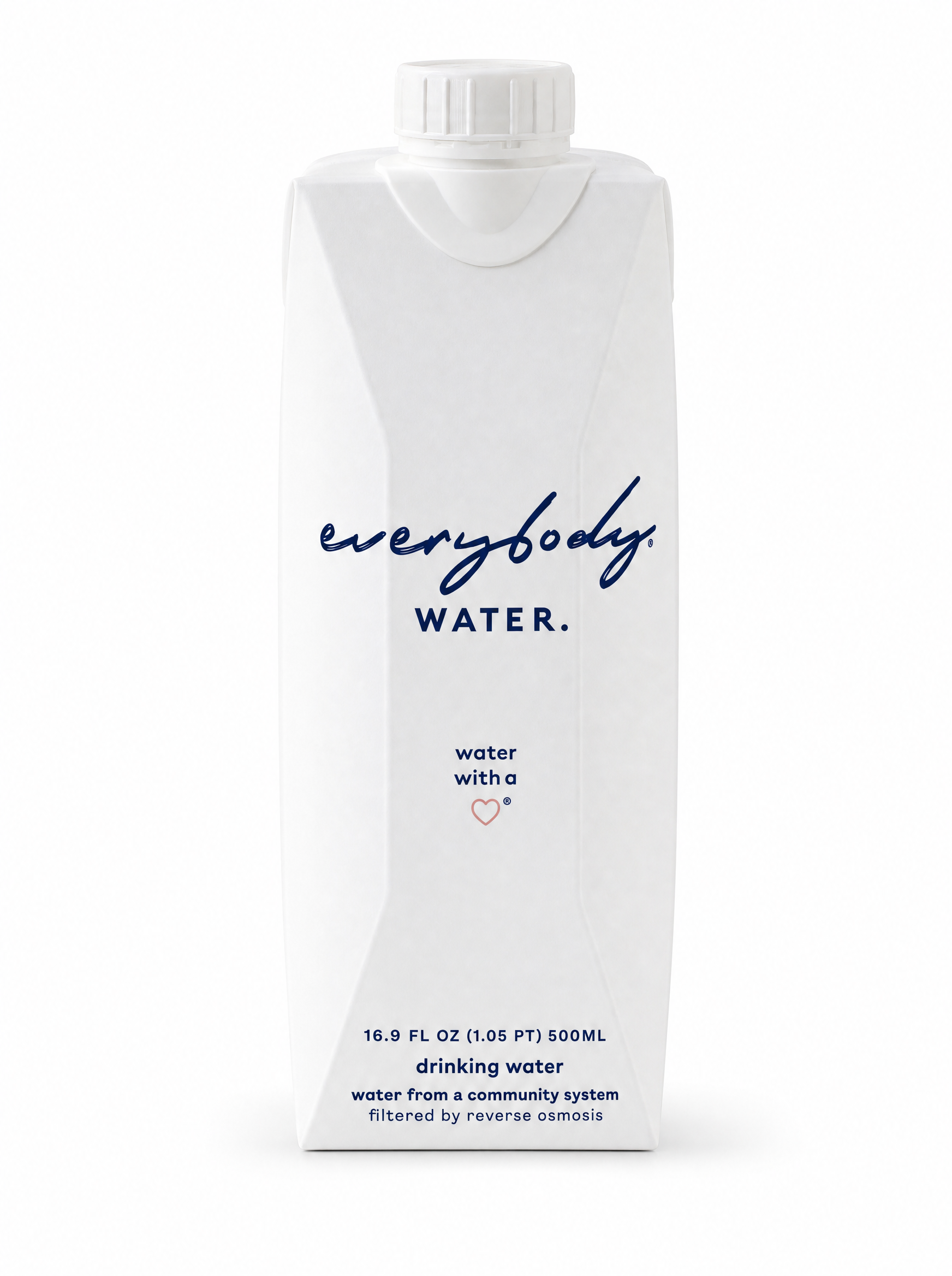 Everybody Water Boxed Spring Water (Resealable) 16.9 oz