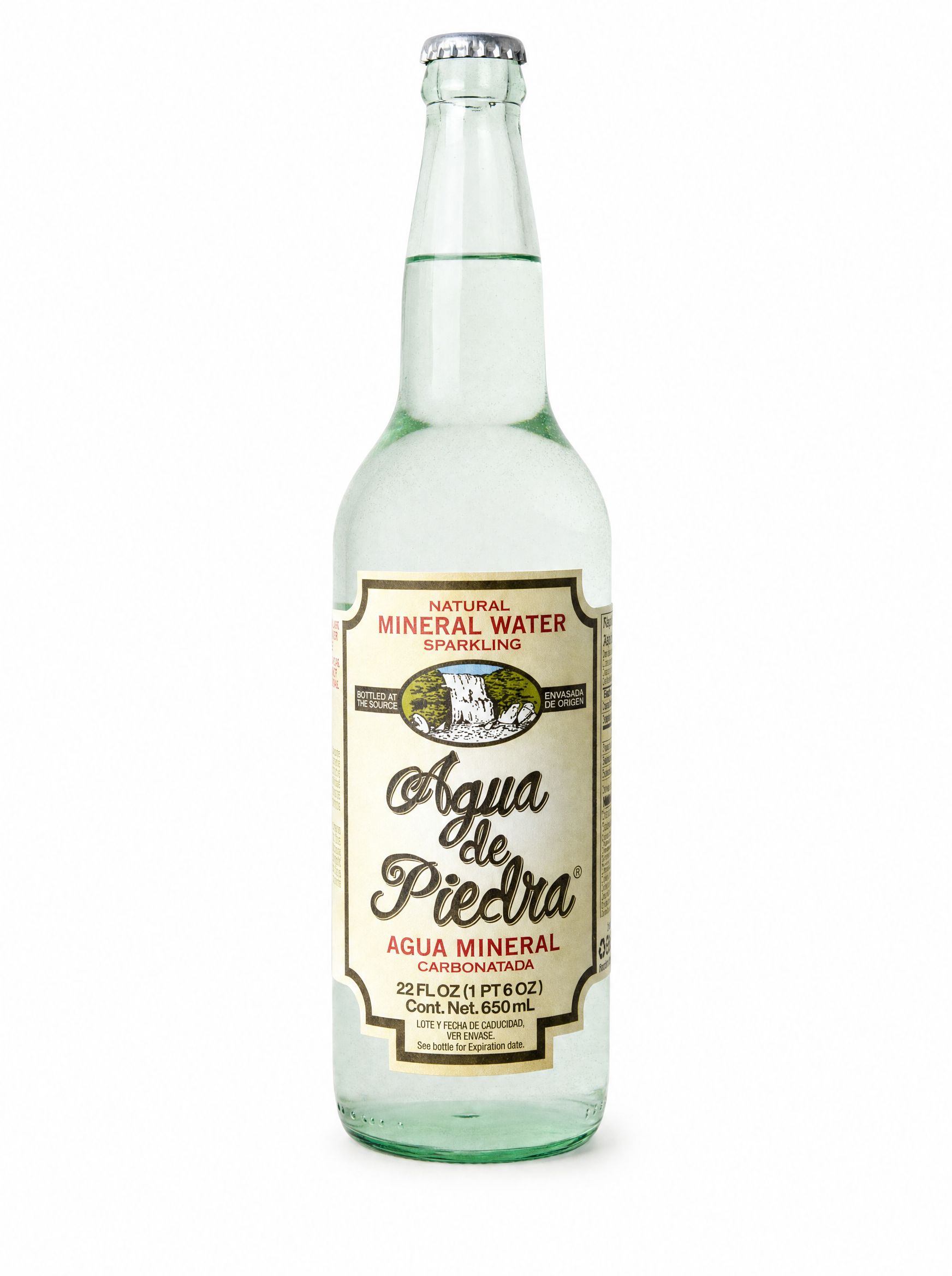 Agua De Piedra Sparkling Mineral Water 650 ml