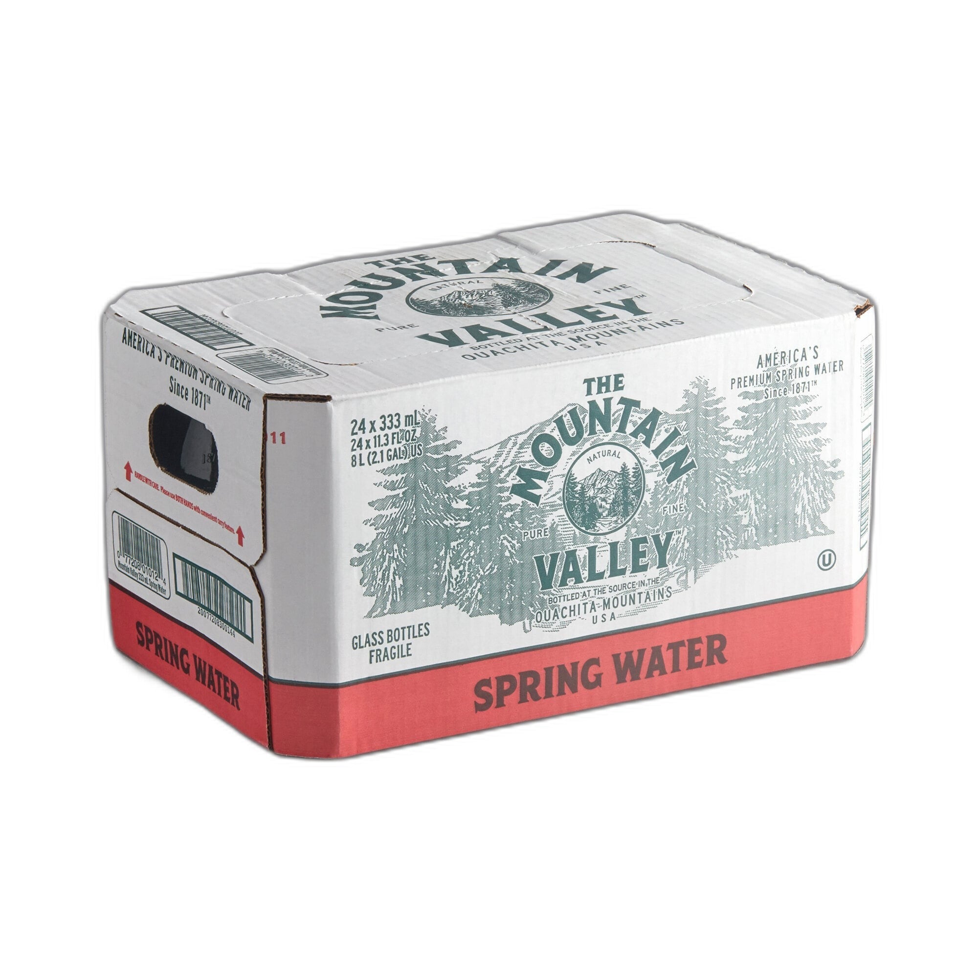 Mountain Valley Still Spring Water — 333 ml Glass