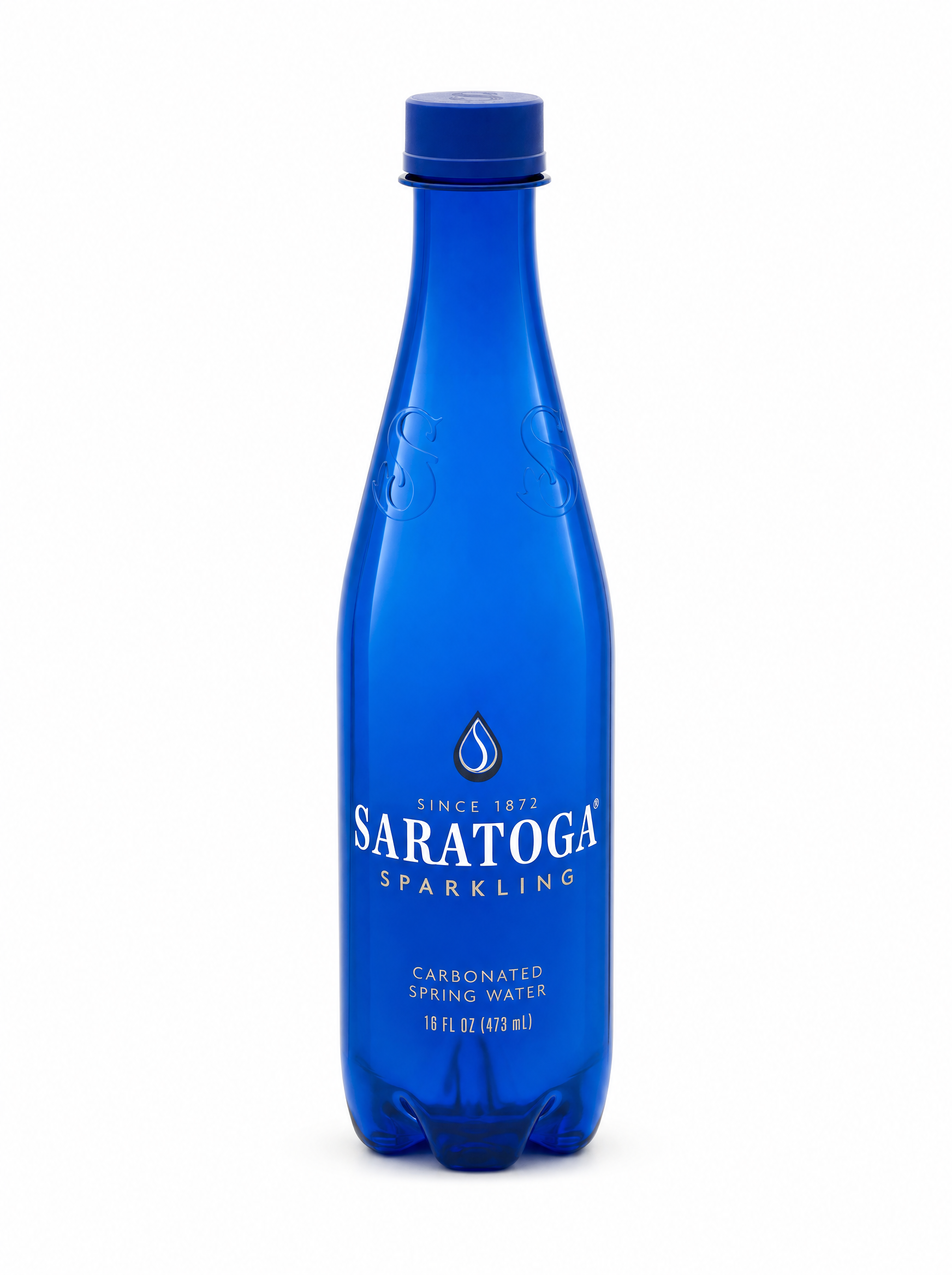 Saratoga Sparkling Mineral Water 16 oz (Plastic)