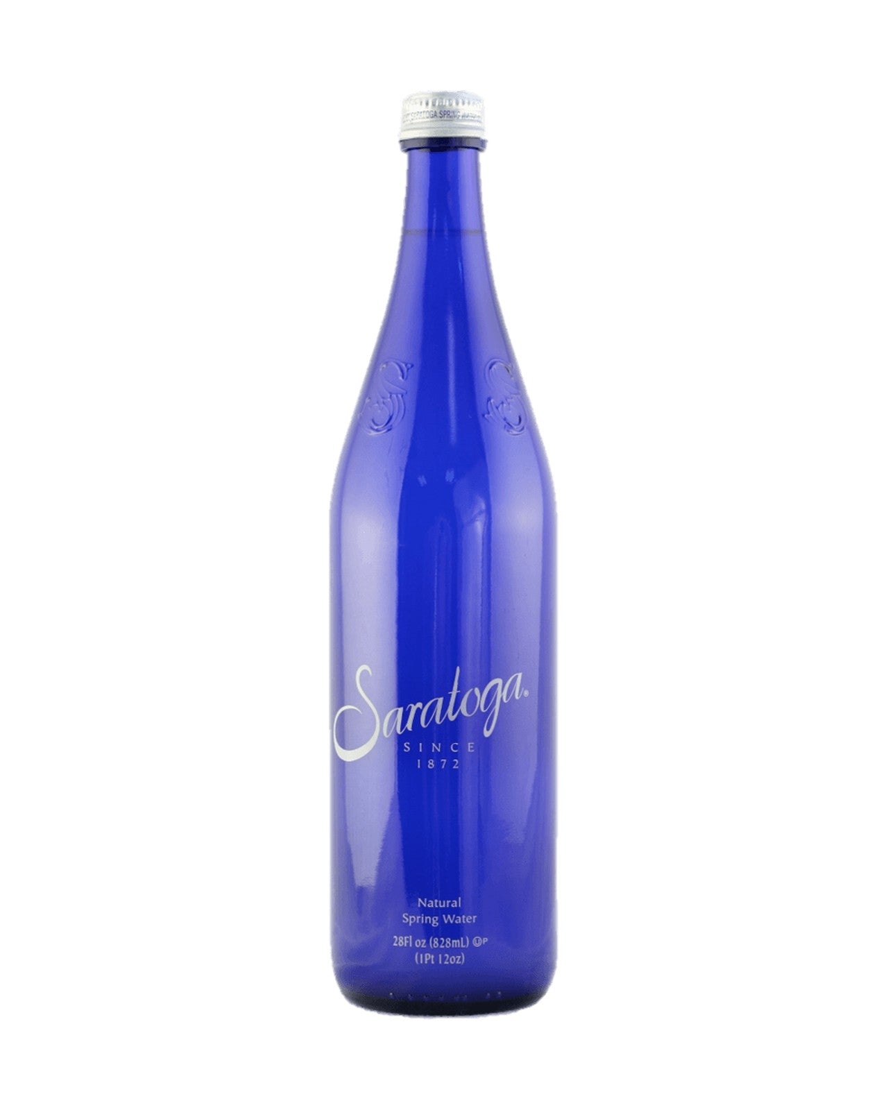 Saratoga Natural Spring Water — 828 ml Glass