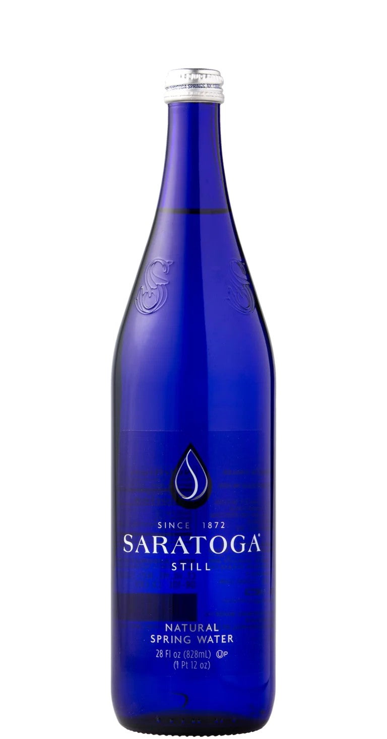 Saratoga Still Spring Water — 1 L Glass