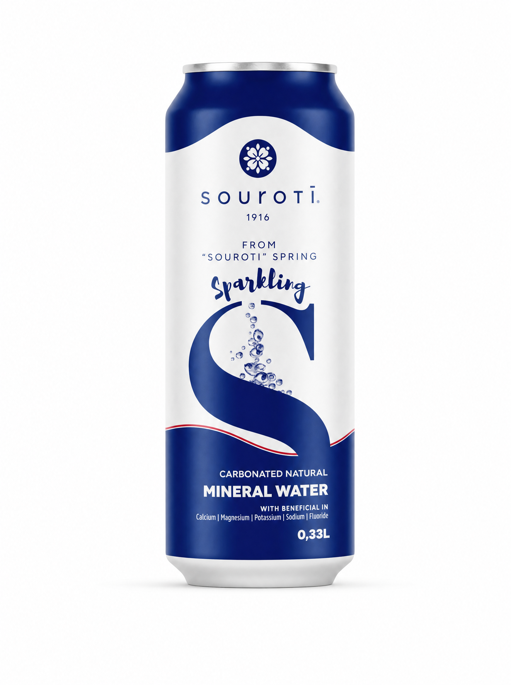 Souroti Sparkling Mineral Water 330 ml