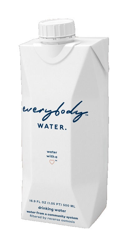Everybody Water Boxed Spring Water (Resealable) 16.9 oz