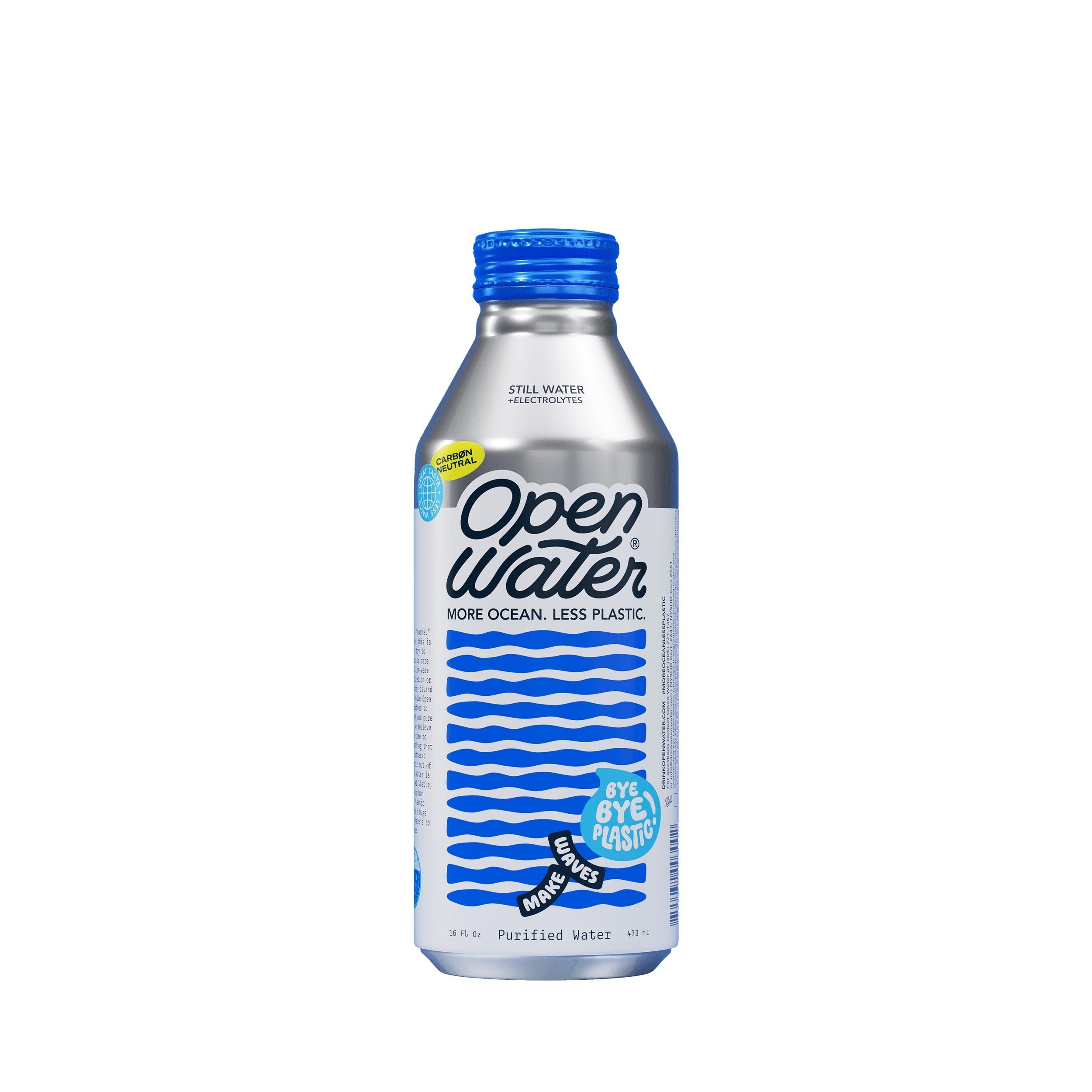 Open Water Still Water with Electrolytes 16 oz