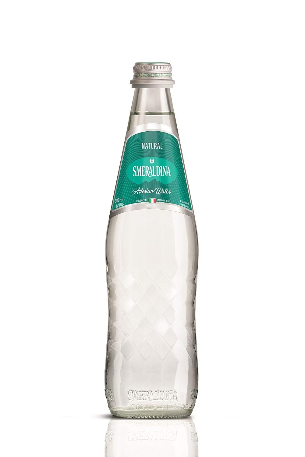 Smeraldina Still Spring Water — 330 ml Glass