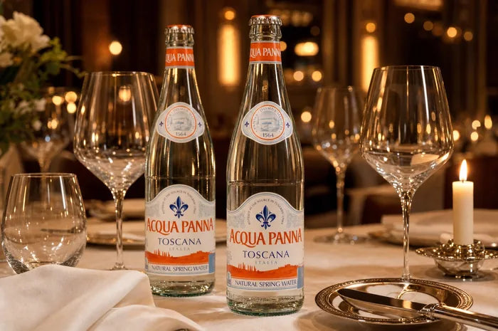 Acqua Panna styled for restaurants